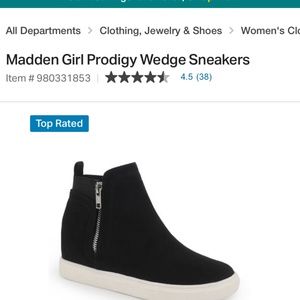 Madden Girl  wedge booties
